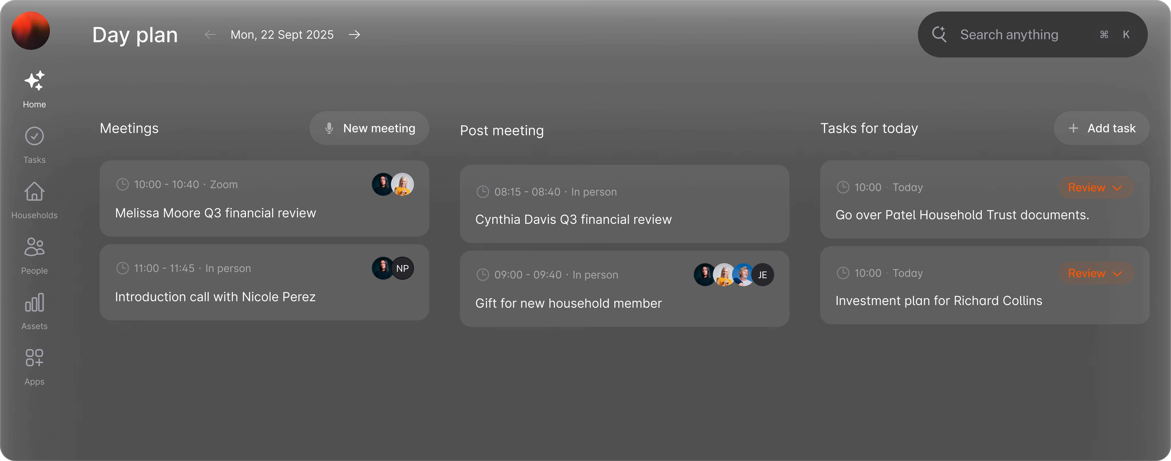 ServerHost dashboard